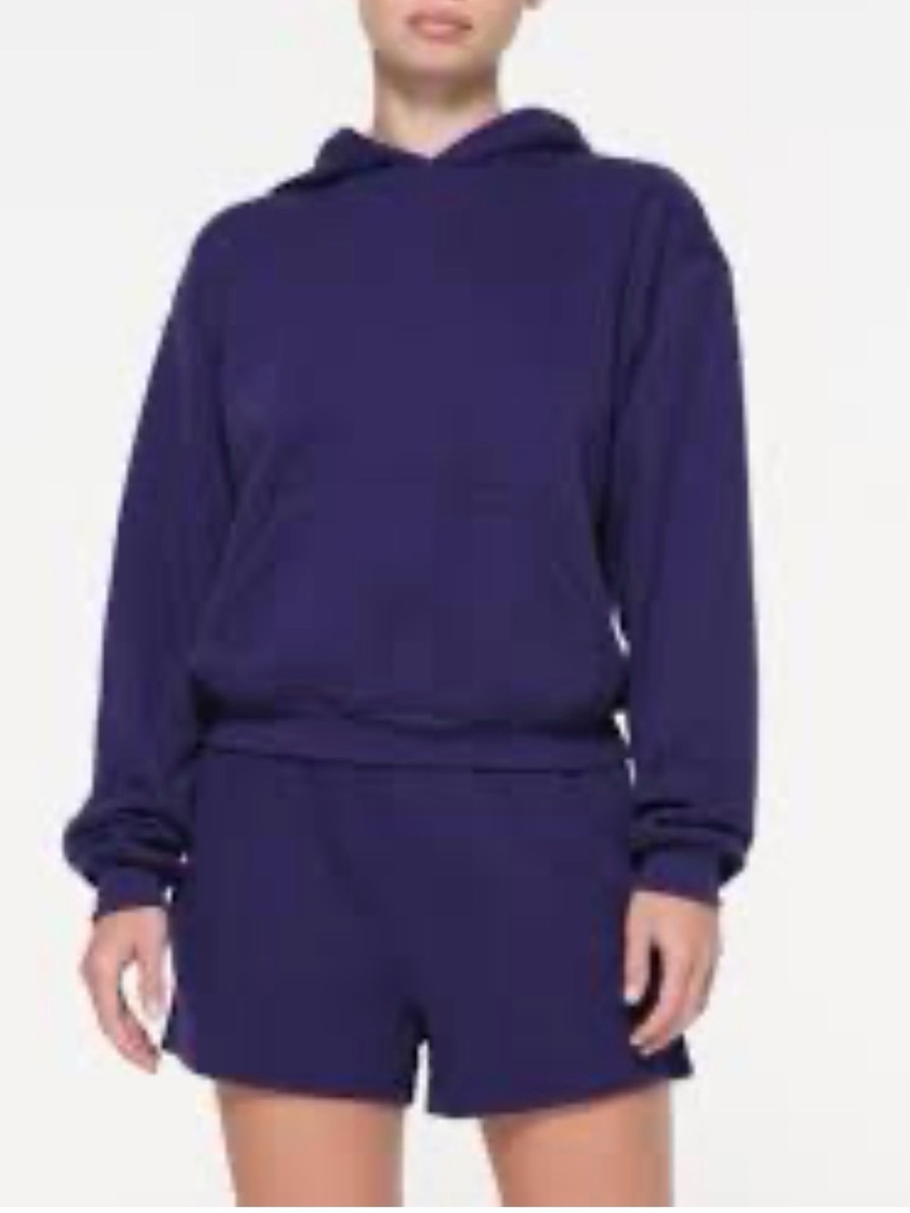 SKIMS Purple Cozy Hoodie